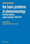 Husserl |  The Basic Problems of Phenomenology | Buch |  Sack Fachmedien