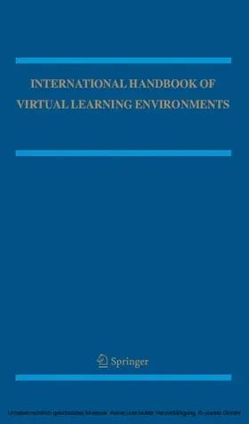 Weiss / Nolan / Hunsinger | International Handbook of Virtual Learning Environments | E-Book | sack.de