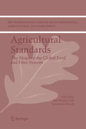 Bingen / Busch |  Agricultural Standards | eBook | Sack Fachmedien