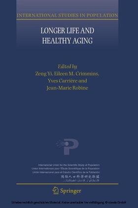 Zeng / Crimmins / Carrière | Longer Life and Healthy Aging | E-Book | sack.de