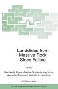 Evans / Hermanns / Scarascia Mugnozza |  Landslides from Massive Rock Slope Failure | Buch |  Sack Fachmedien