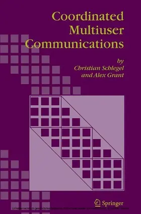 SCHLEGEL / Grant |  Coordinated Multiuser Communications | eBook | Sack Fachmedien