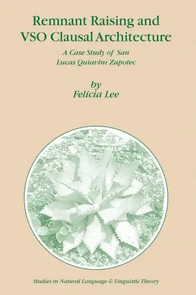 Lee |  Remnant Raising and Vso Clausal Architecture | Buch |  Sack Fachmedien