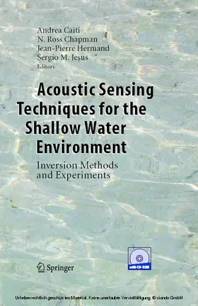 Caiti / Chapman / Hermand |  Acoustic Sensing Techniques for the Shallow Water Environment | eBook | Sack Fachmedien