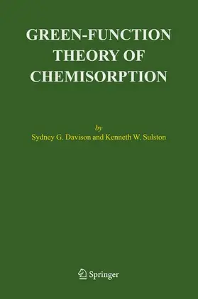 Davison / Sulston |  Green-Function Theory of Chemisorption | Buch |  Sack Fachmedien