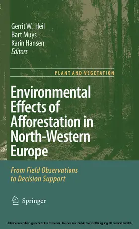 Heil / Muys / Hansen | Environmental Effects of Afforestation in North-Western Europe | E-Book | www.sack.de