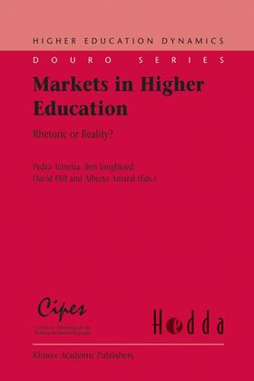 Teixeira / Amaral / Jongbloed | Markets in Higher Education | Buch | 978-1-4020-4612-4 | sack.de