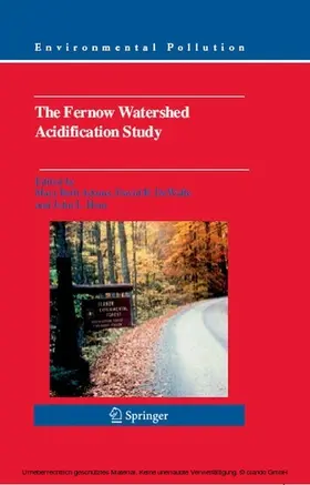 Adams / DeWalle / Hom |  The Fernow Watershed Acidification Study | eBook | Sack Fachmedien