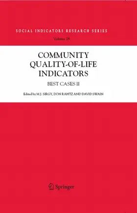 Sirgy / Rahtz / Swain | Community Quality-of-Life Indicators | E-Book | sack.de