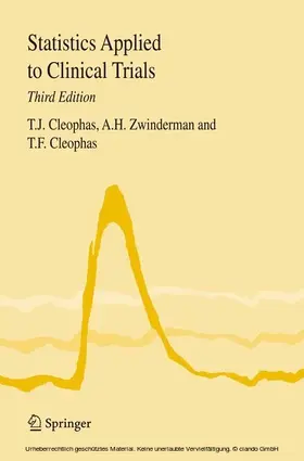Cleophas / Zwinderman | Statistics Applied to Clinical Trials | E-Book | sack.de