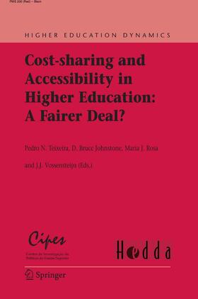 Teixeira / Johnstone / Rosa | Cost-sharing and Accessibility in Higher Education: A Fairer Deal? | E-Book | sack.de