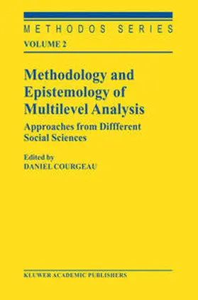 Courgeau | Methodology and Epistemology of Multilevel Analysis | E-Book | sack.de