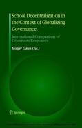 Daun |  School Decentralization in the Context of Globalizing Governance | eBook | Sack Fachmedien