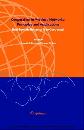 Fitzek / Katz | Cooperation in Wireless Networks: Principles and Applications | E-Book | www.sack.de