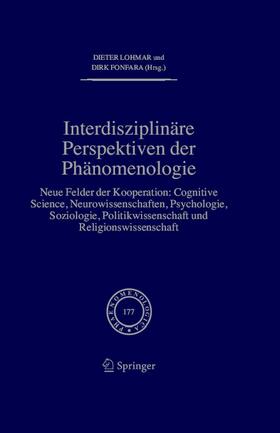 Lohmar / Fonfara | Interdisziplinäre Perspektiven der Phänomenologie | E-Book | sack.de