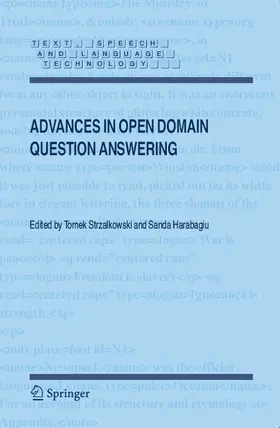Strzalkowski / Harabagiu | Advances in Open Domain Question Answering | E-Book | sack.de