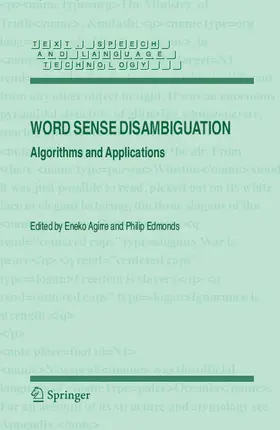 Agirre / Edmonds | Word Sense Disambiguation | E-Book | sack.de