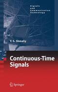 Shmaliy |  Continuous-Time Signals | Buch |  Sack Fachmedien