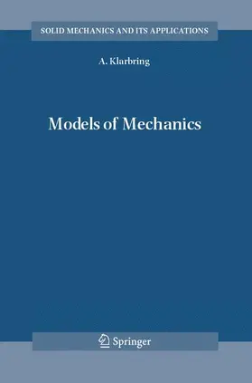 Klarbring |  Models of Mechanics | Buch |  Sack Fachmedien