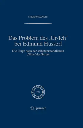 Taguchi |  Das Problem des ,Ur-Ich' bei Edmund Husserl | eBook | Sack Fachmedien