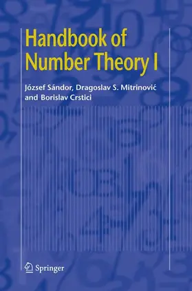 Sándor / Mitrinovic / Crstici |  Handbook of Number Theory I | Buch |  Sack Fachmedien