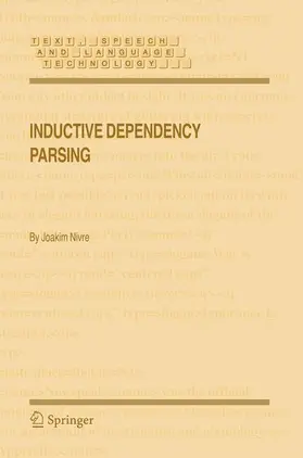 Nivre |  Inductive Dependency Parsing | Buch |  Sack Fachmedien