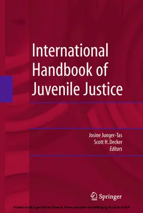 Junger-Tas / Decker | International Handbook of Juvenile Justice | E-Book | sack.de