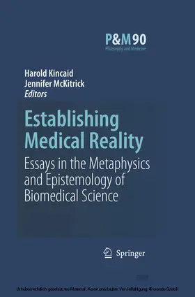 Kincaid / McKitrick | Establishing Medical Reality | E-Book | sack.de