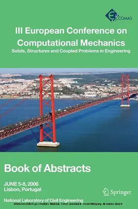 Mota Soares / Martins / Rodrigues | III European Conference on Computational Mechanics | E-Book | www.sack.de