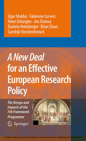 Muldur / Corvers / Delanghe | A New Deal for an Effective European Research Policy | E-Book | sack.de