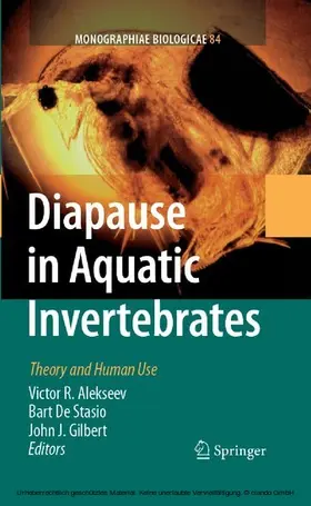 Alekseev / De Stasio / Gilbert |  Diapause in Aquatic Invertebrates | eBook | Sack Fachmedien