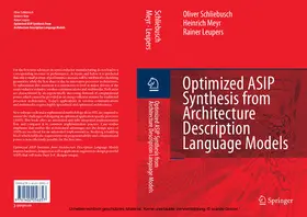 Schliebusch / Meyr / Leupers | Optimized ASIP Synthesis from Architecture Description Language Models | E-Book | sack.de