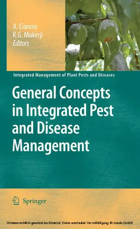 Ciancio / Mukerji | General Concepts in Integrated Pest and Disease Management | E-Book | sack.de