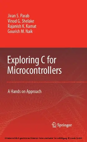 Parab / Shelake / Kamat |  Exploring C for Microcontrollers | eBook | Sack Fachmedien