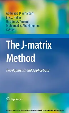 Alhaidari / Heller / Yamani | The J-Matrix Method | E-Book | www.sack.de