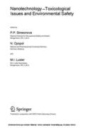 Simeonova / Opopol / Luster |  Nanotechnology - Toxicological Issues and Environmental Safety | eBook | Sack Fachmedien