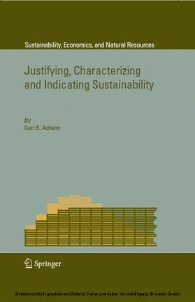 Asheim | Justifying, Characterizing and Indicating Sustainability | E-Book | sack.de