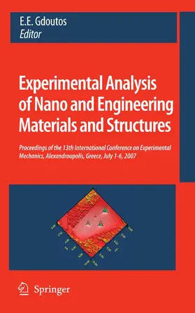 Gdoutos | Experimental Analysis of Nano and Engineering Materials and Structures | E-Book | sack.de