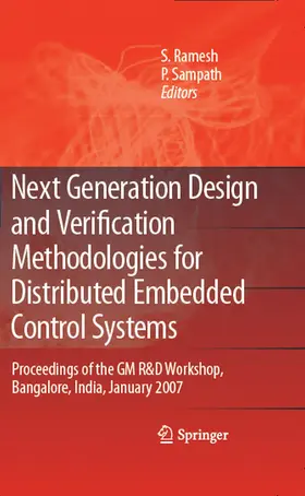 Ramesh / Sampath | Next Generation Design and Verification Methodologies for Distributed Embedded Control Systems | E-Book | www.sack.de