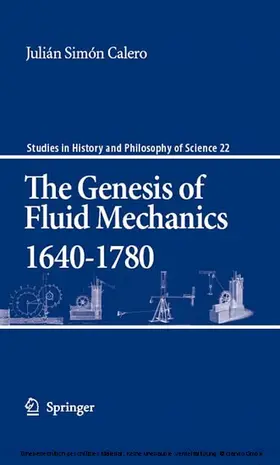 Calero |  The Genesis of Fluid Mechanics 1640-1780 | eBook | Sack Fachmedien