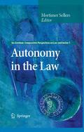 Sellers |  Autonomy in the Law | eBook | Sack Fachmedien