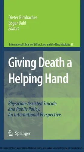 Birnbacher / Dahl |  Giving Death a Helping Hand | eBook | Sack Fachmedien