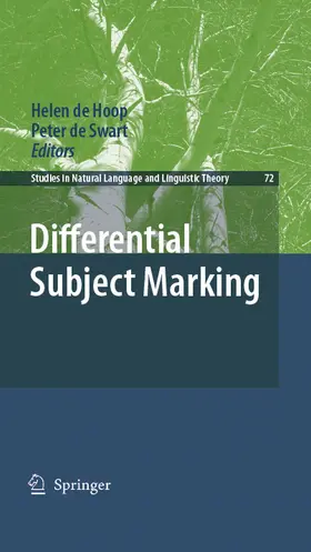 de Hoop / Hoop / de Swart |  Differential Subject Marking | eBook | Sack Fachmedien