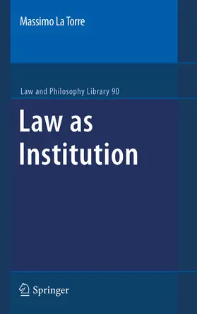 La Torre | Law as Institution | E-Book | sack.de