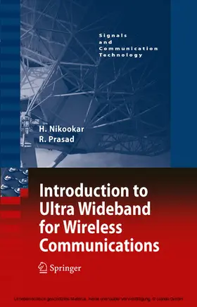 Nikookar / Prasad |  Introduction to Ultra Wideband for Wireless Communications | eBook | Sack Fachmedien