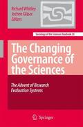 Whitley / Gläser |  The Changing Governance of the Sciences | Buch |  Sack Fachmedien