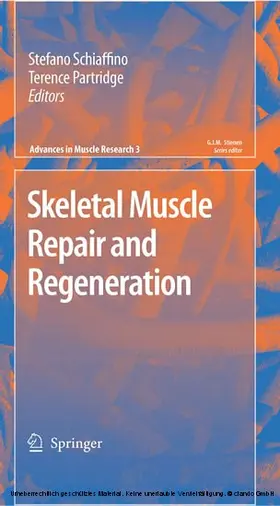 Schiaffino / Partridge |  Skeletal Muscle Repair and Regeneration | eBook | Sack Fachmedien
