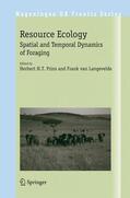 van Langevelde / Prins |  Resource Ecology | Buch |  Sack Fachmedien