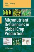Alloway |  Micronutrient Deficiencies in Global Crop Production | Buch |  Sack Fachmedien