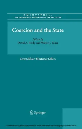 Reidy / Riker |  Coercion and the State | eBook | Sack Fachmedien